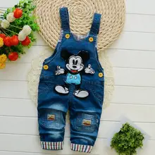 Весна-Осень г.; детский джинсовый комбинезон; Одежда для новорожденных; джинсовые комбинезоны для малышей; Комбинезоны для маленьких мальчиков и девочек; комбинезон