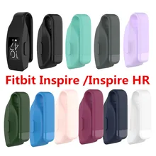 100 шт Металлическая стальная застежка зажим силиконовый Карманный Чехол держатель Крышка Для Fitbit inspire/inspire hr Браслет-трекер
