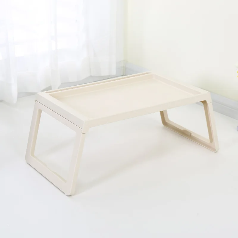 Yunai موقف lapdesk المحمولة طوي مكتب كمبيوتر محمول متعدد الوظائف طاولة طاولة السرير مكتب الإفطار صينية تخدم