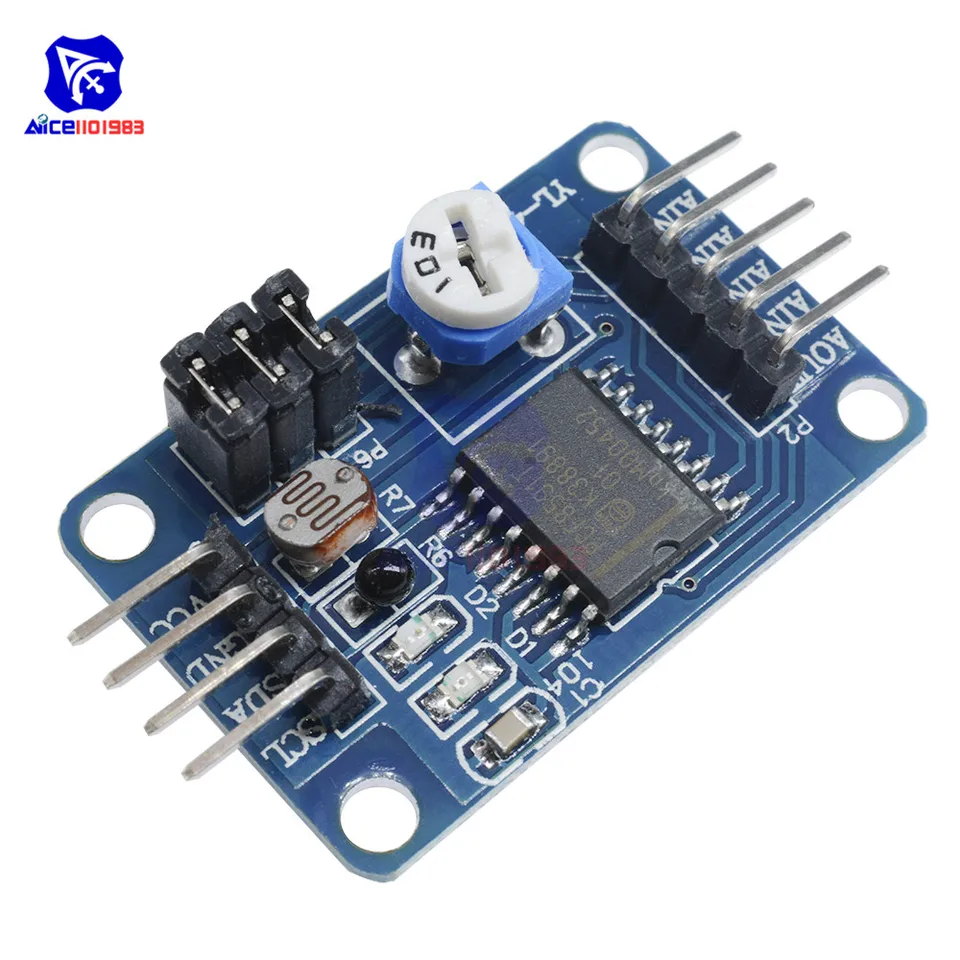 PCF8591 AD//DA converter module analog to digital to analog conversion Arduino AL