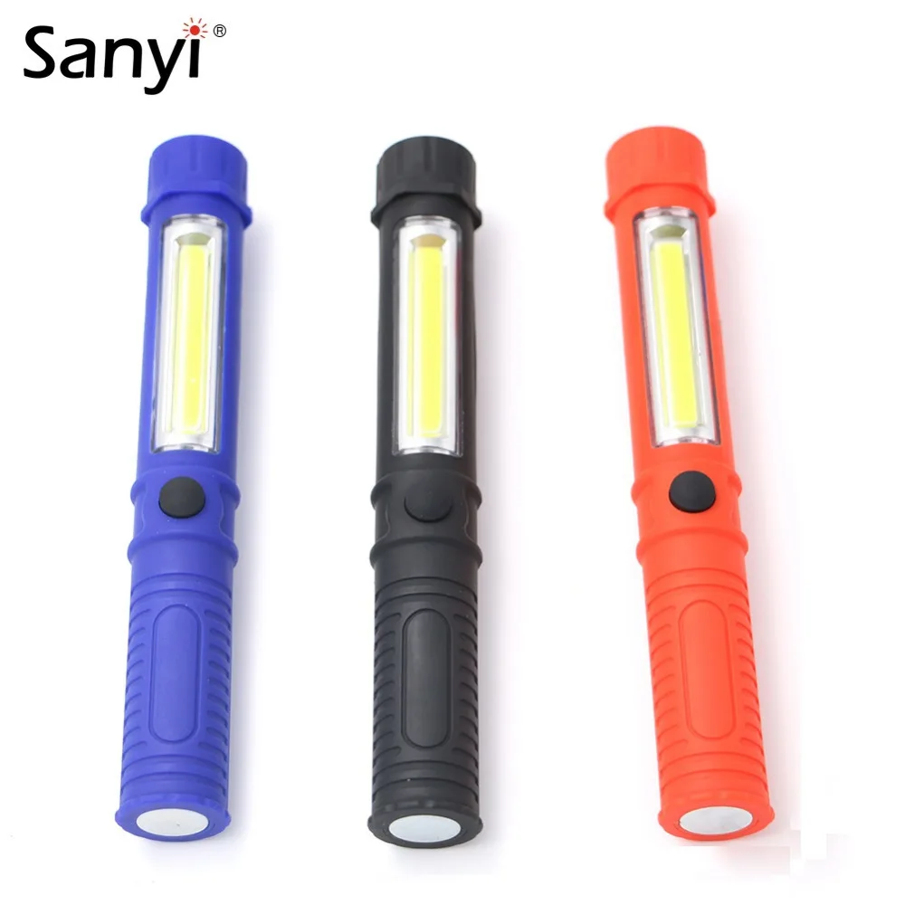 

Lightweight 41g COB LED Mini Pen Multifunction Led Torch Light Cob Handle Work Flashlight Work Hand Torch Magnetic Flashlight