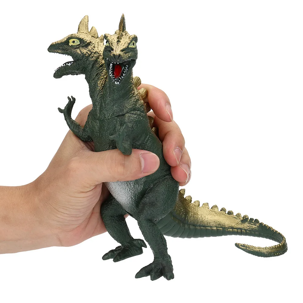 Ролевые игрушки, имитация двух-с головой дракона модель новинка игрушки обучающая и обучающая игрушка для детей Прямая 30S629