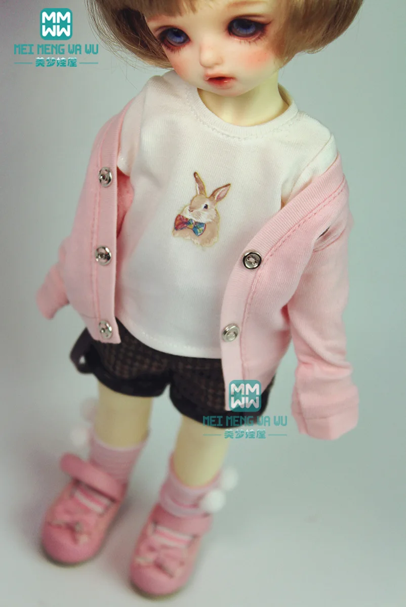 Одежда для куклы 30 см YOSD 1/6 BJD кукла с модным принтом темпераментная футболка