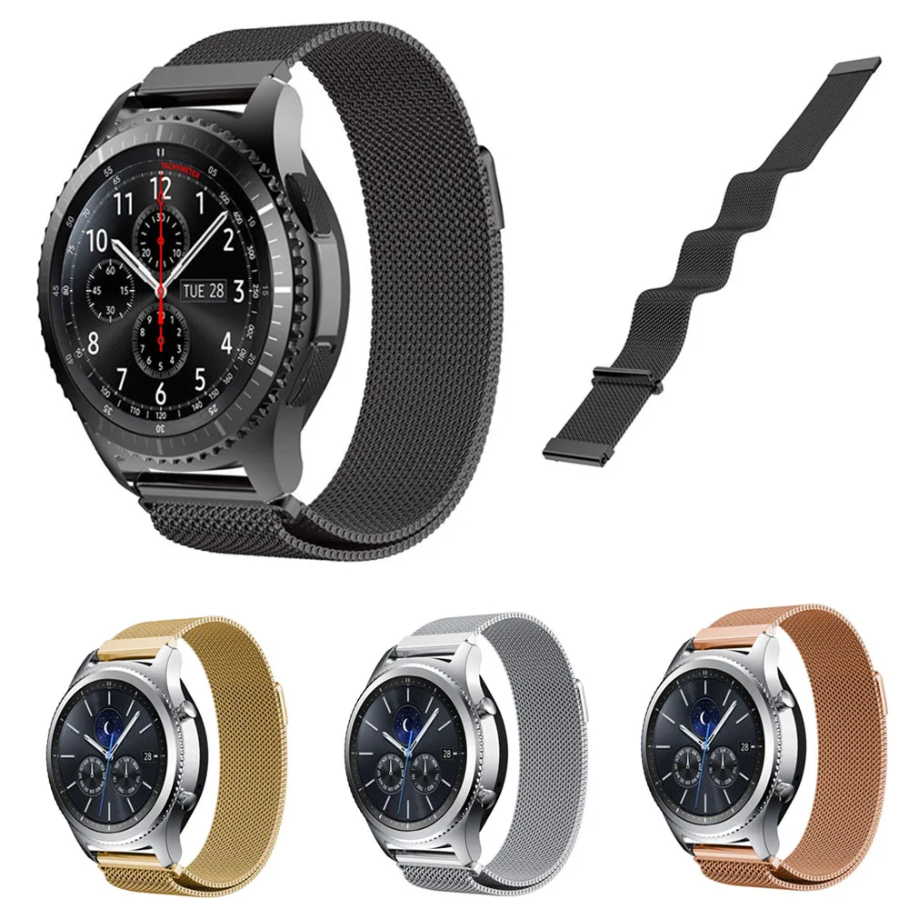 Браслет из нержавеющей стали для Xiaomi Huami Amazfit Stratos 2 ремешок 22 мм Шестерня S3