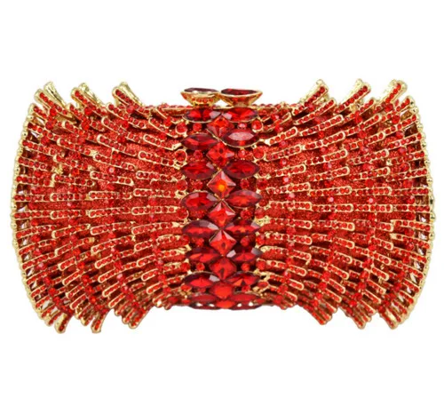 XIYUAN Woman Evening bag Women Diamond Rhinestone Clutch Crystal Chain Shoulder Small Purse Wedding Purse Party Evening Bags red XIYUAN Woman Evening bag Women Diamond Rhinestone Clutch Crystal Chain Shoulder Small Purse Wedding Purse Party Evening Bags red