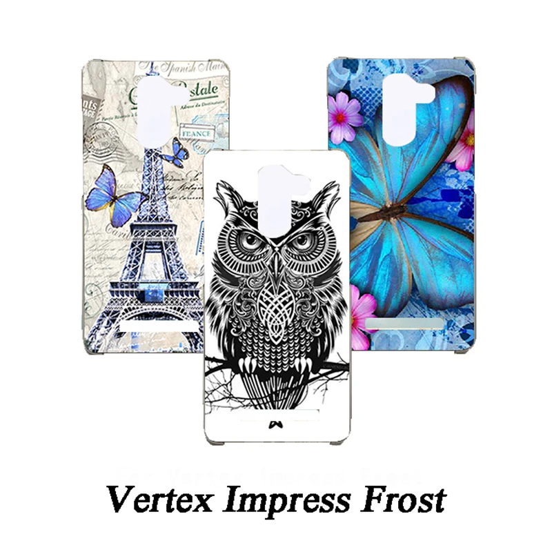 Новое поступление цветной чехол для Vertex Impress Frost TPU силиконовый защитный |