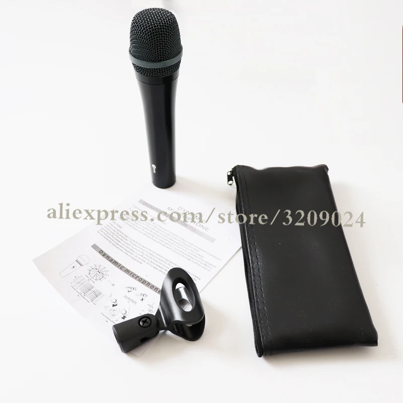 E945 динамический суперкардиоида вокальный студийный Аудио проводной микрофон E 945 микрофон с микрофонная стойка зажим держатель