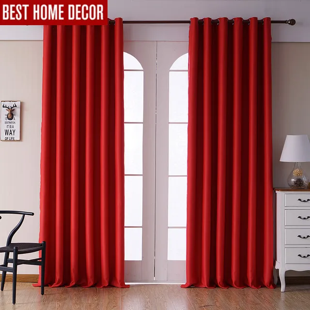 cortinas modernas para sala de estar dormitorio cortinas de tratamiento de ventana rojo acabado cortinas de - Cortinas Rojas cortinas modernas para sala de estar dormitorio cortinas de tratamiento de ventana rojo acabado cortinas de - Cortinas Rojas