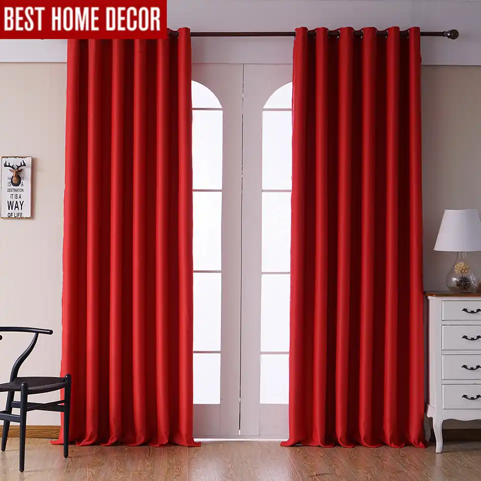 Modern Blackout Curtains For Living Room Bedroom Curtains