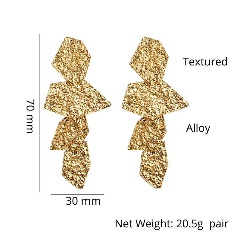 Gold&Silver Color Metal Clip on Earrings for Women No Pierced Party ear clip earrings clip earrings ear clip ear accessories