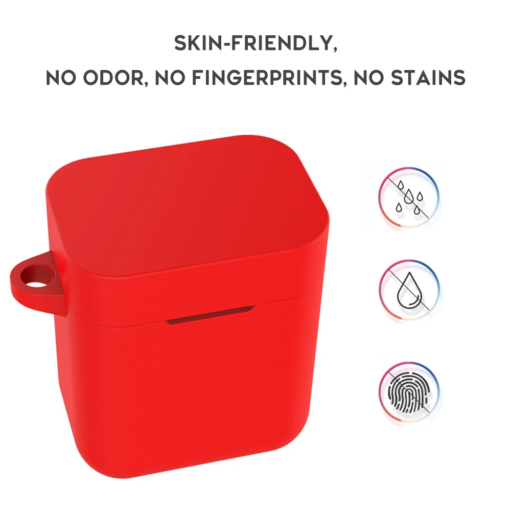 

TPU Soft Silicone Earbuds Box Case for Xiaomi Air Wireless Bluetooth Earphones Cases Cover Shockproof Holder For Xiaomi Earphone