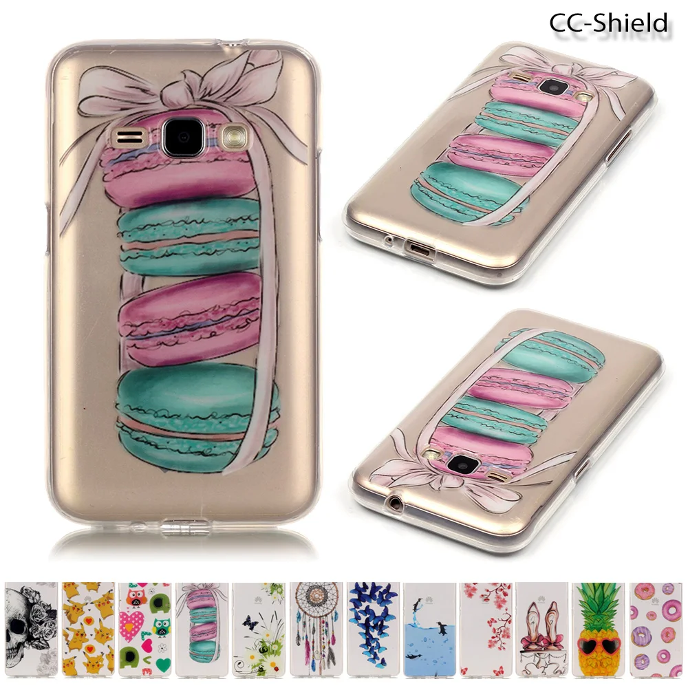 Soft Silicone Case for Samsung Galaxy J1 2016 SM-J120F SM-J120FN SM-J120H Phone Fitted Case for Galaxy J 1 2016 J120F J120FN bag