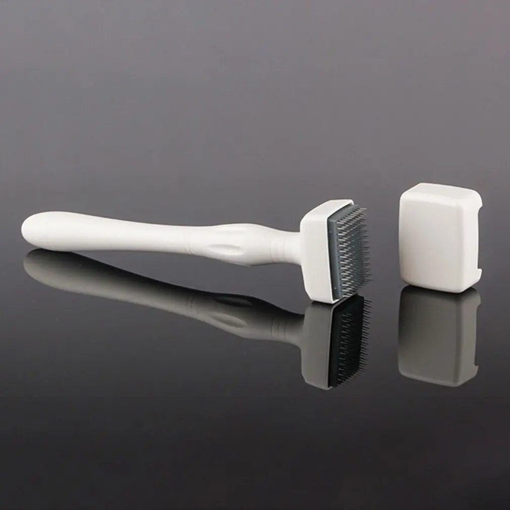 

140 Microneedle Derma Roller Stamp Skin Care Therapy Anti Aging Scar Wrinkle Derma Roller Stainless Steel Microneedle