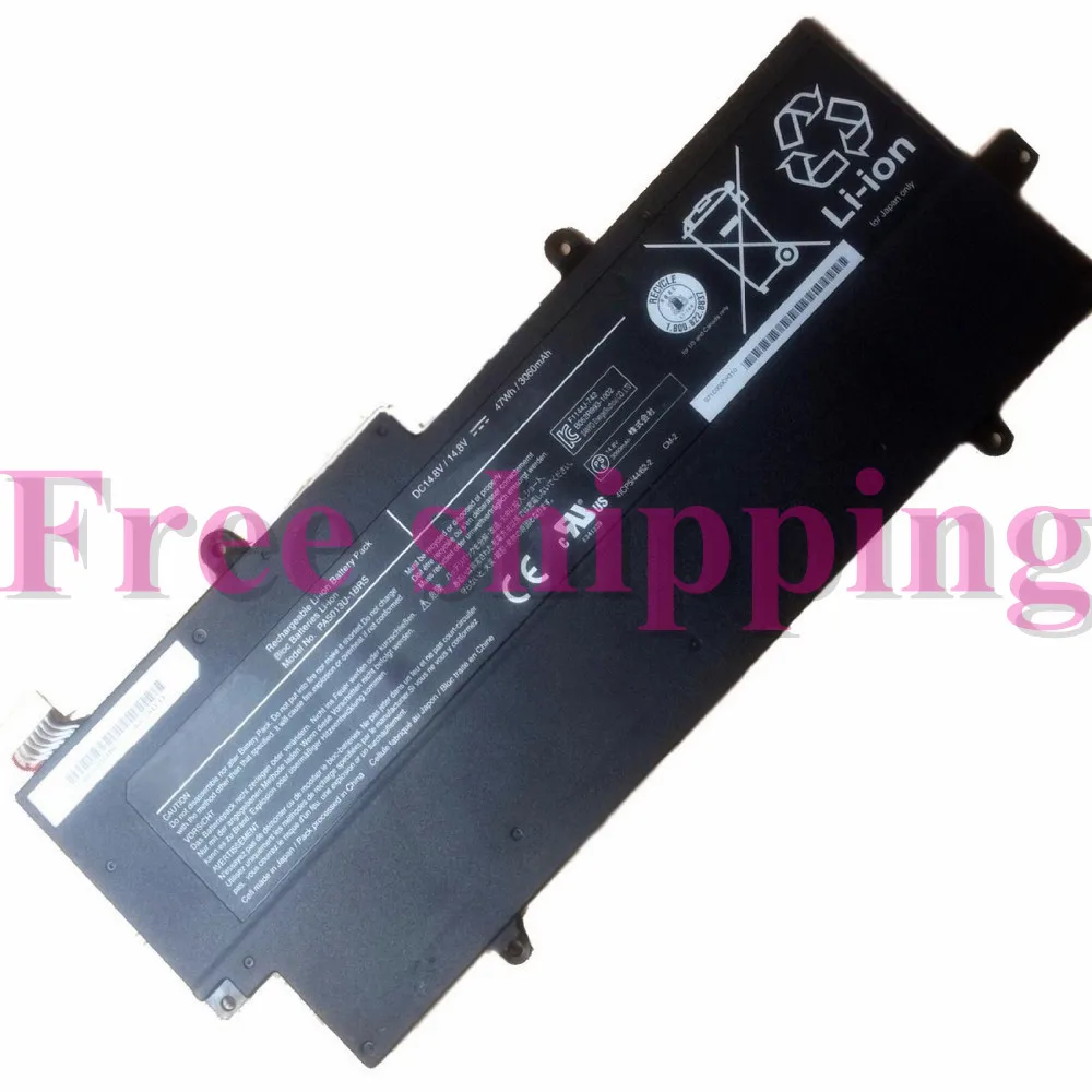 

Free shipping New Battery 14.8V 47Wh 3060mAh PA5013U for PA5013U-1BRS Portege Z830 Z835 Z930