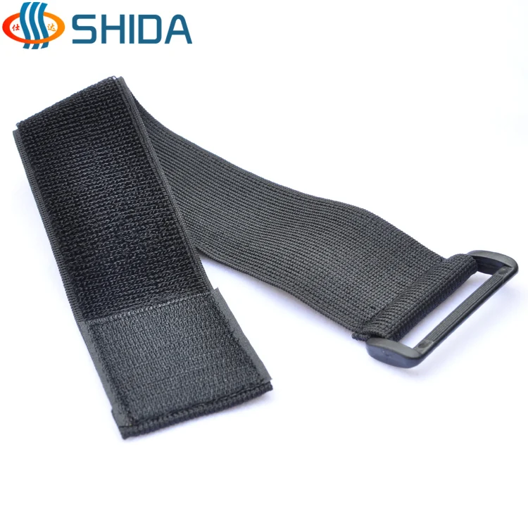 

1pcs 5cm Width 100 - 500 cm Length Stretch Elastic Cable Ties Hook and Loop Magic Fastener Tapes Nylon Strap with Plastic Buckle