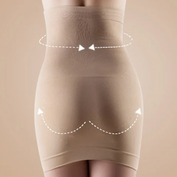 Женский бесшовный корсет EFINNY утягивающий для талии и бедер M L|shapewear skirt|body shaper