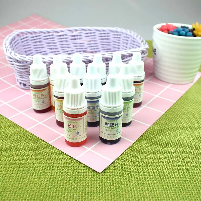 

Economical Tie Dyeing Pigment Slime Crystal Mud UV Resin Dyeing Water Oil Dual Use Pigment DIY Craft ds99