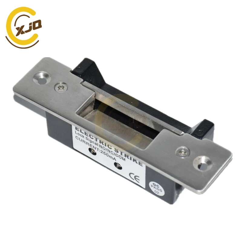 

XJQ ANSI standard Heavy Duty Electric Strike 12VDC Electric Lock Fail Safe NC or Fail Secure NO For Gate Door Access Control