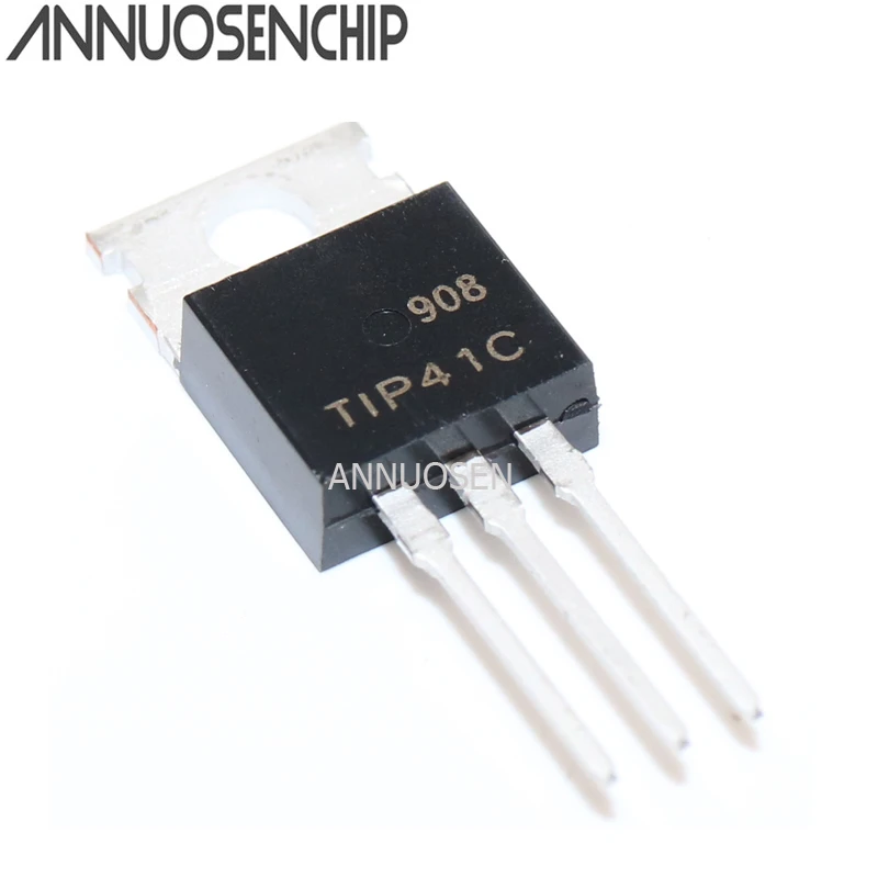 10Pcs TIP41C TIP41 NPN transistor TO-220 new and high quality H H*sg