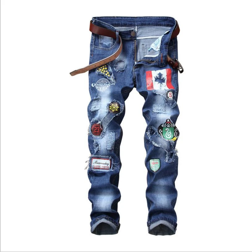 male designer jeans