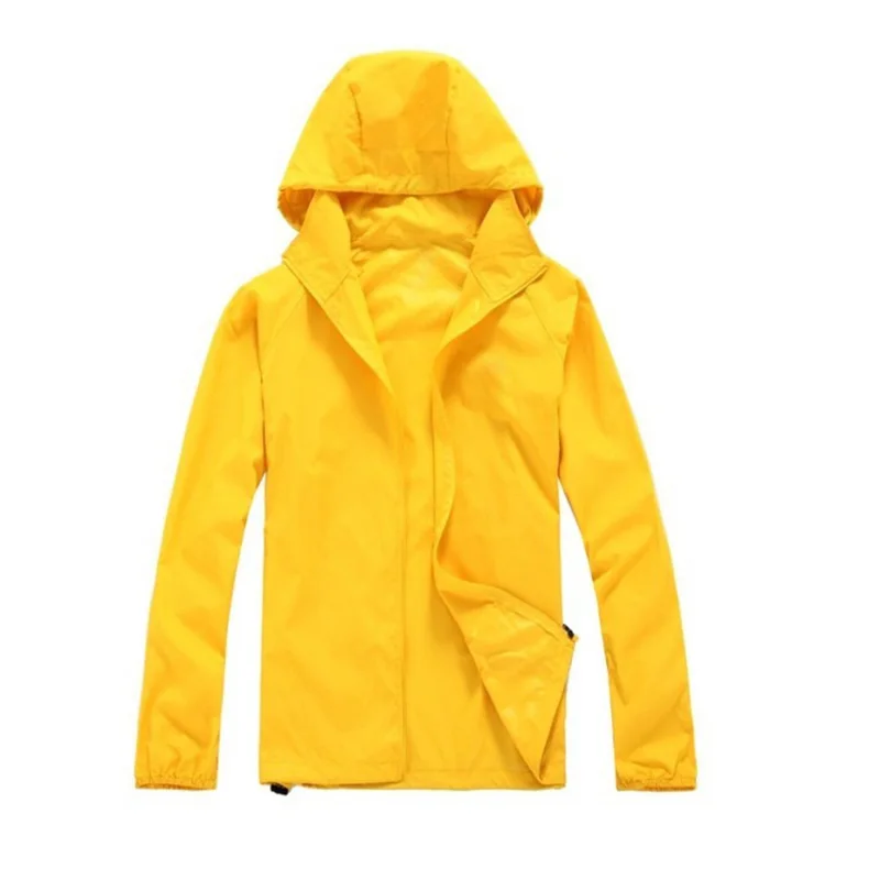 YRRETY весна осень модная ветровка с капюшоном куртка на молнии с карманами повседневные Длинные рукава Feminino пальто Верхняя одежда Леди XS-XXXL - Цвет: S878 Yellow
