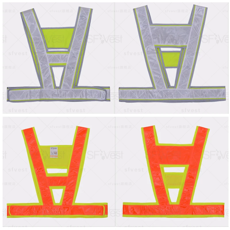 SFVest с логотипом компании, с принтом защитный светоотражающий жилет логотип можно напечатать жилет дорожного рабочего со светоотражающей кристаллическая решетка