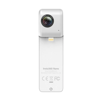 

Insta360 Dual Lens 360 Camera Insta360 Nano, World's Smallest and Lightest compare 360 degree dual 3K 360 Camera for Iphone CD50