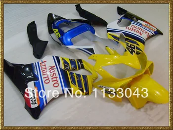 

Injection mold fairing kits for Honda CBR600 F4i 2001 2002 2003 CBR600 01 02 03 CBR600 F4i 01 02 03 F4i fairings blue Yellow bla