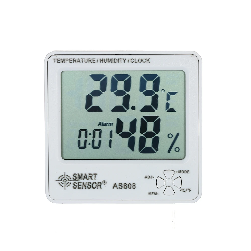 4 в 1 термометр гигрометрический календарь часы Цифровая метеостанция станция ЖК-тестер влажности Измеритель температуры C F блок выбираемый