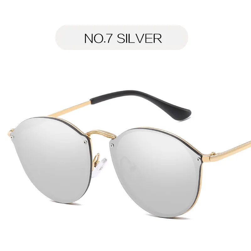 NYWOOH Cat Eye Sunglasses Women Luxury Coating Mirror Sun Glasses Female Retro Rimless Metal Eyewear UV400 guess sunglasses Sunglasses