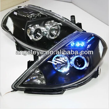 

2008 -2010 Year for NISSAN Tiida LED Bule Color Angel Eyes Head Light