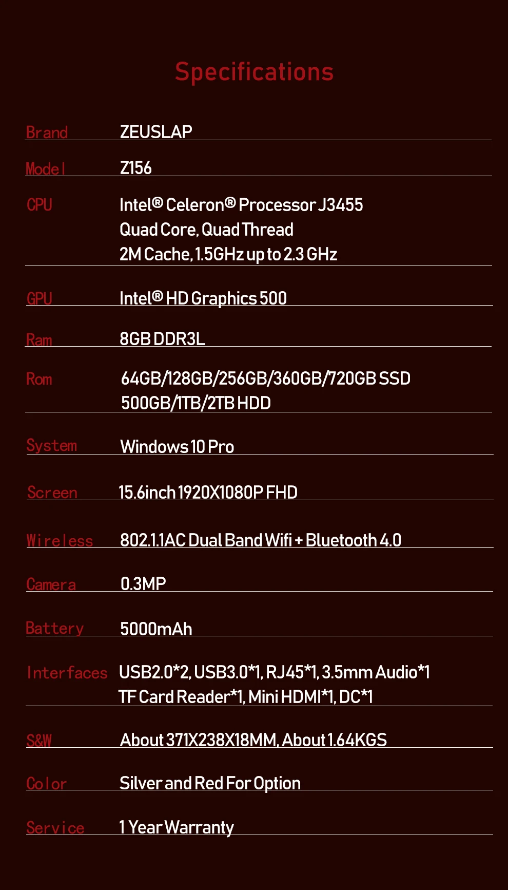 15,6 дюймовый ультратонкий ноутбук 8 ГБ ОЗУ 500 Гб HDD Intel четырехъядерный процессор 1920X1080 P Full HD быстрый запуск ноутбук компьютер