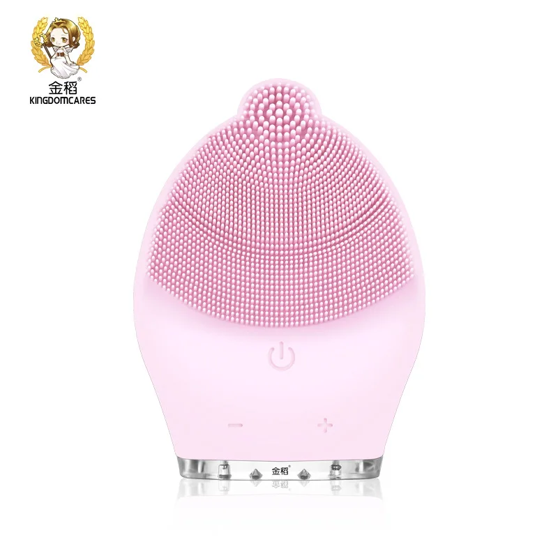 Electric Facial Cleansing Brush Waterproof Face Skin Scrub Massager Silicone Vibration Scrubber Pore Clear Blackhead Remover