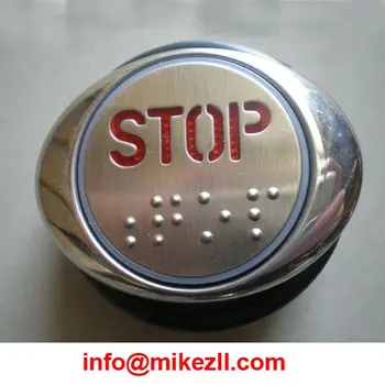 

push button/elevator push button, Customized symbols and various tpyes with LED