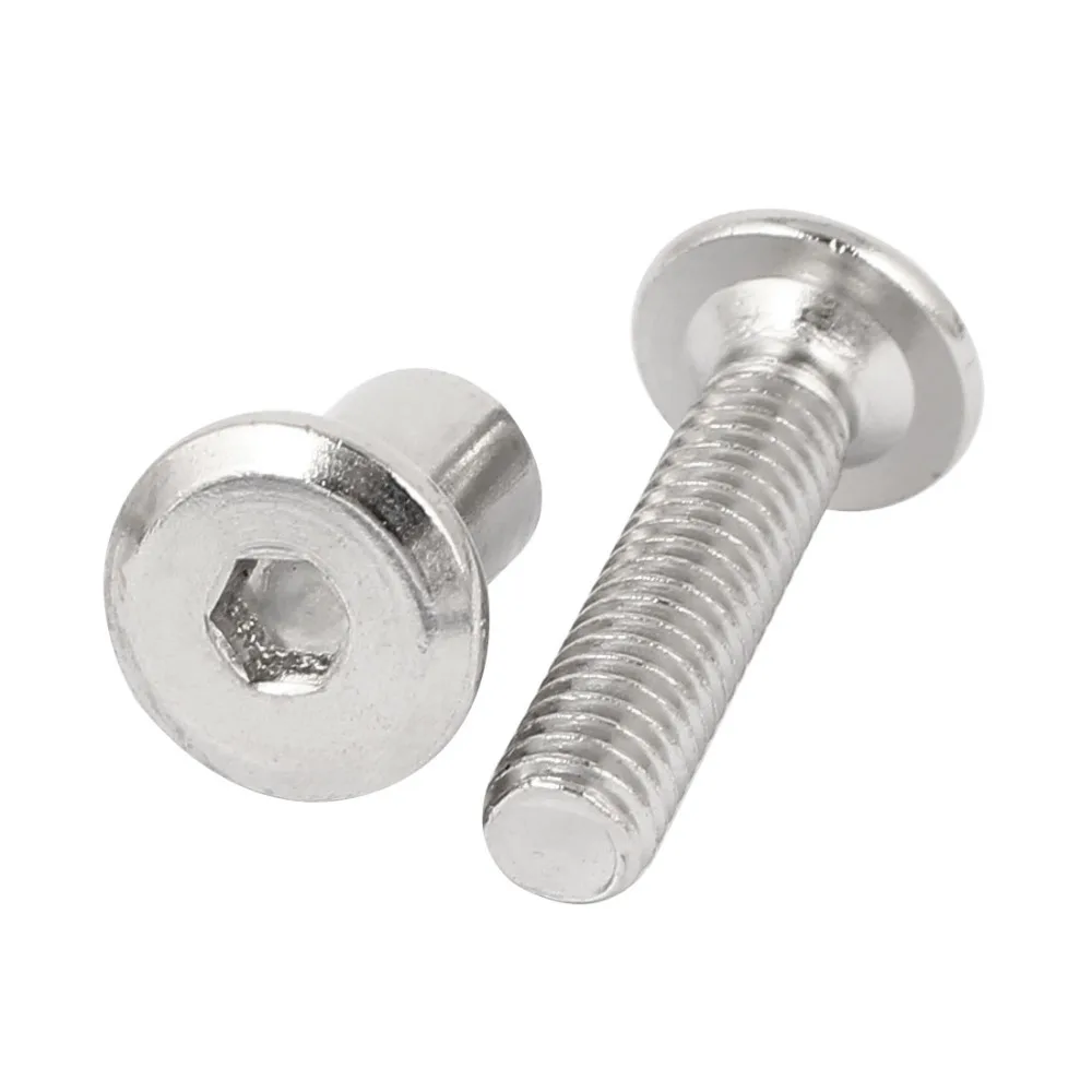 M6 x 30mm Hex Socket Head Barrel Nut Countersunk Screw Bolt Fasteners