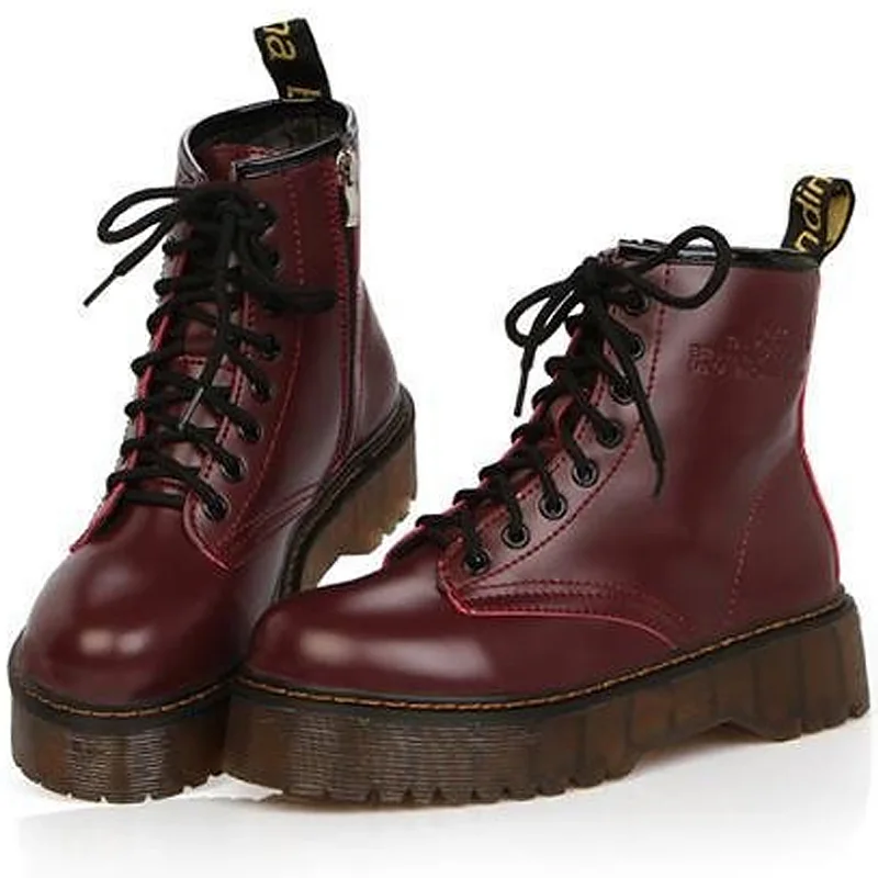 

Snow boots women platform winter shoes short plush designer ankle boots woman increase non-slip warm leather boots