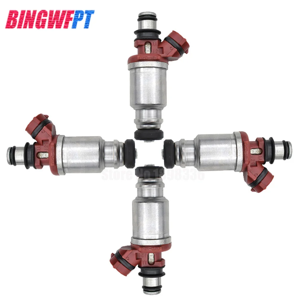 Топливные форсунки 4 шт./лот для TOYOTA Celica Corolla 1993 1997 7A FE OEM 23209 16160 23250 16160|fuel injector|injector