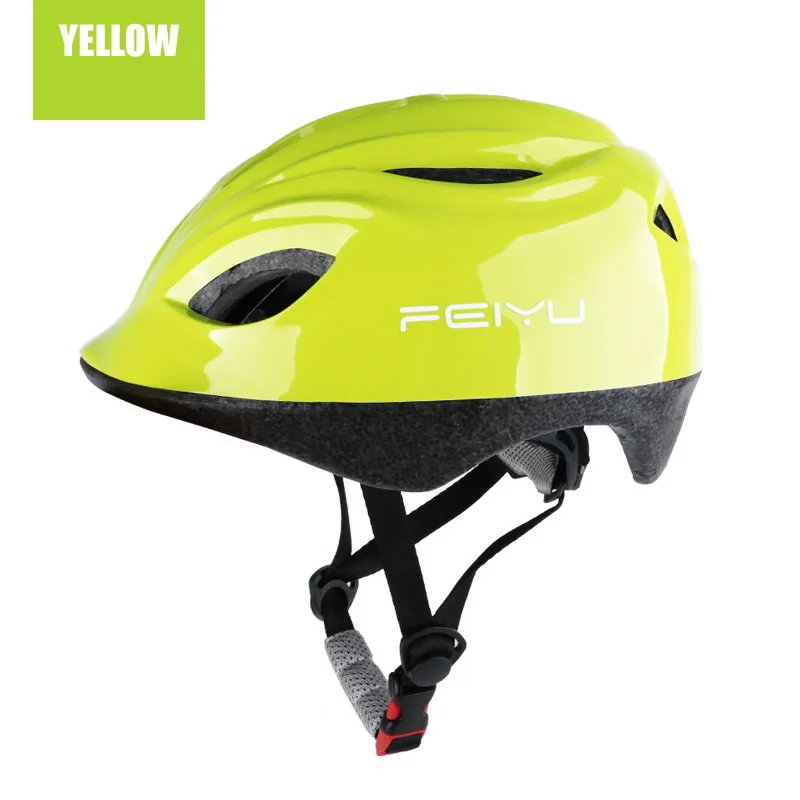 Сверхлегкий детский велосипед шлем для катания на коньках велосипедный шлем Регулируемый защитный шлем для детей Открытый спортивный скейтборд баланс автомобиля - Цвет: Цвет: желтый