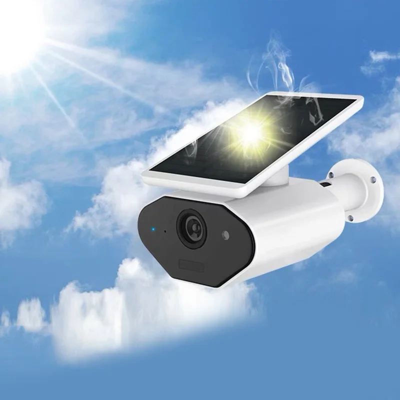 

L4 CCTV Camera 6pcs LEDs Wifi PIR Detection Waterproof Solar Energy Charging LHY Sale