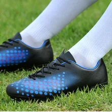 Outdoor Lawn Sock FG Cleats Soccer Boots 2017 Cheap Men Traning Sneakers Football Shoes Young Person Kids Sports Match Wearable