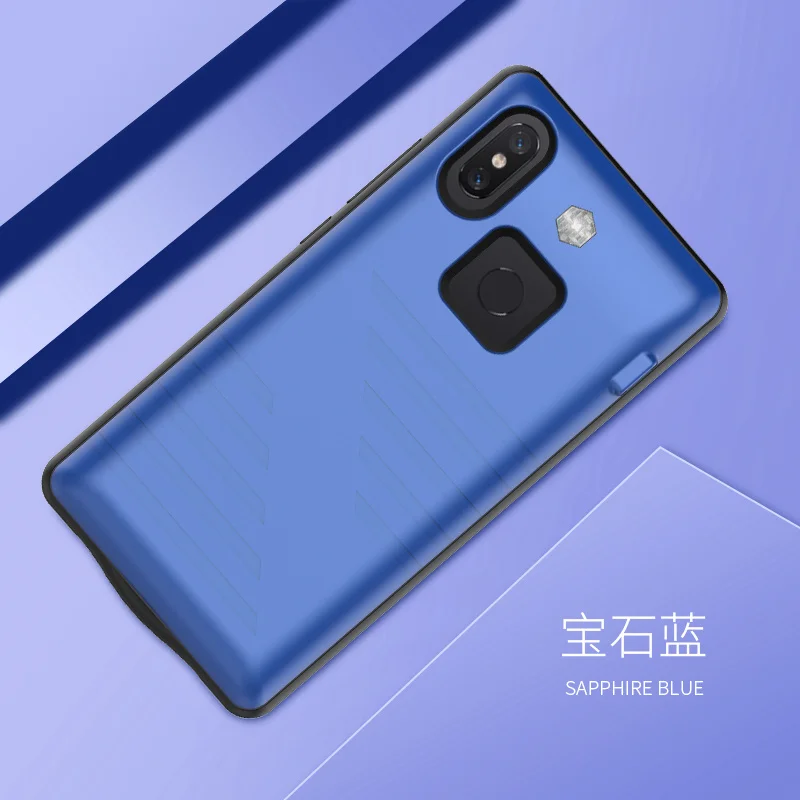 Для Xiaomi mi 8 чехол для аккумулятора 6000 мАч чехол для зарядного устройства чехол для смартфона внешний аккумулятор для Xiaomi mi 8 чехол для аккумулятора mi 8 Capa