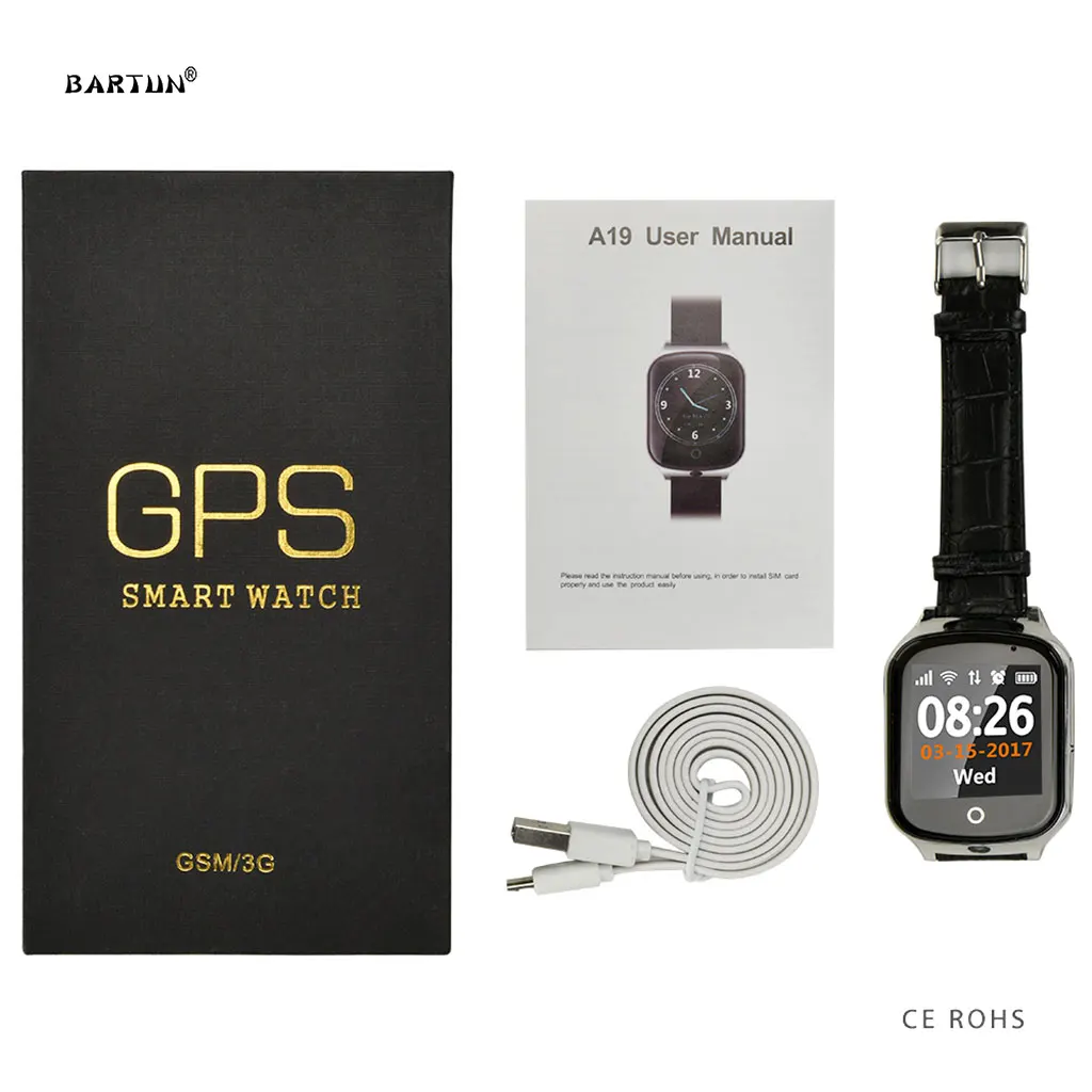 Умный GPS трекер A19 LBS Wi Fi местоположение 3G SOS звонок монитор безопасность детей и