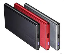 2,5 "дюйма SATA HDD корпус высокой Скорость внешний USB3.0 HDD чехол жесткий диск для хранения HDD алюминиевый корпус коробки