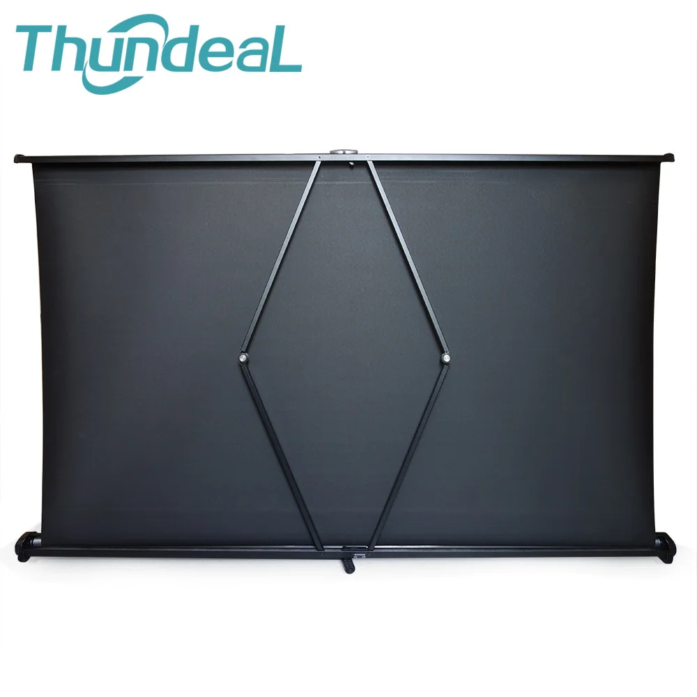 Для офиса Бизнес встречи обучение ThundeaL 50 дюймов 16:9 проектор экран портативный