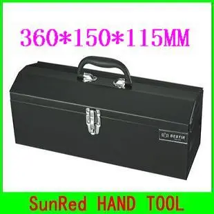 

BESTIR black hand-away tool box size: 36*15*11.5cm high qualitybox tool workbox tool chest,NO.05109,Cheap