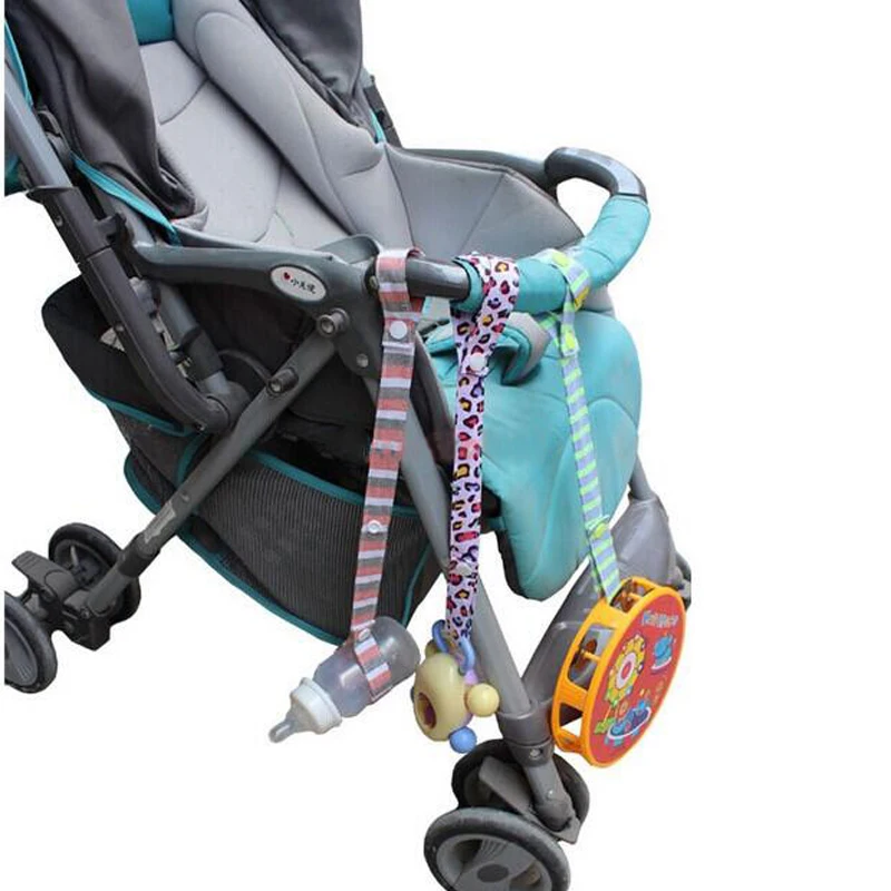 3X Stroller Baby Accessories Bottle Toys Strap Belt Holders For