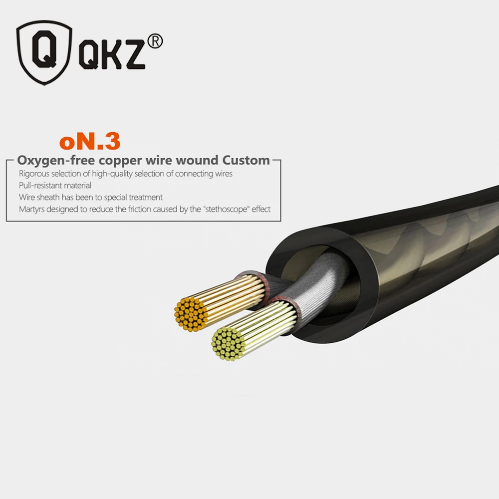 Наушники QKZ DM9 из цинкового сплава HiFi наушники вкладыши fone de ouvido гарнитура auriculares