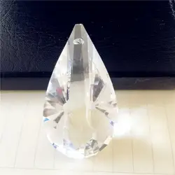 Новый рога 15 шт./лот 50mm Crystal Prism Подвески K9 кристаллы части для люстры Suncatcher Подвески прозрачный Цвет Бесплатная доставка