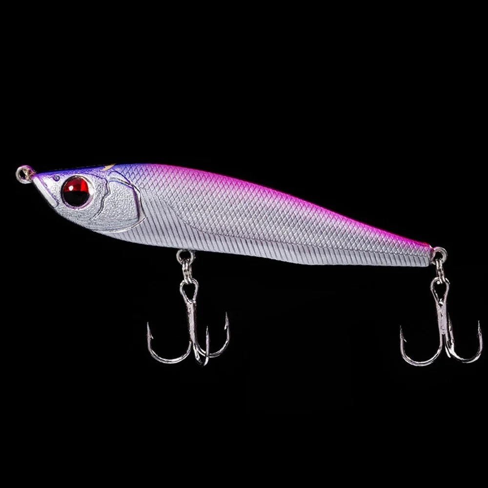 thumbnail image 1 of Señuelo QXO para pesca lápiz de metal 8cm 15g Jigging Wobblers pesca de invierno todos los productos para señuelos de peces cebo Artificial luminoso, 1 of 5