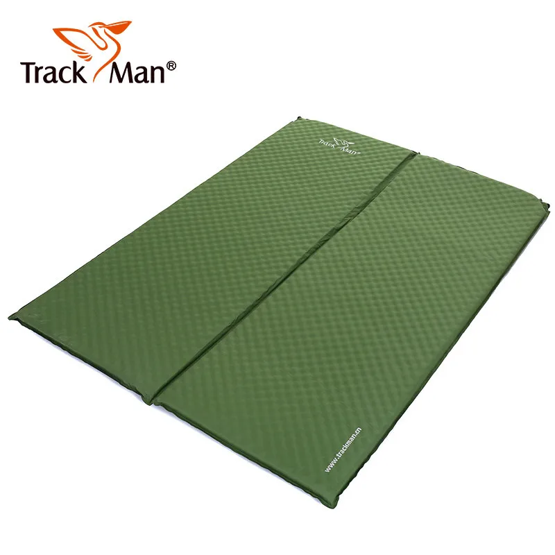 Trackman TM2207 183*130*3,8 см ультра Автоматический надувной матрас-коврик влажный пляжный Кемпинг спальный коврик - Цвет: Green